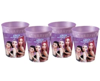 Reusable cups K-POP DEMON HUNTERS, 250 ml, 4 pcs.